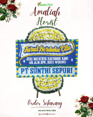 Papan Bunga Duka di Gunungmanik