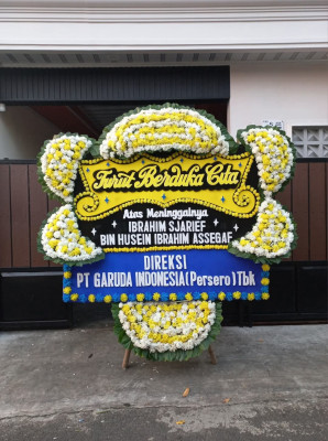Papan Bunga Duka di Gunungmanik