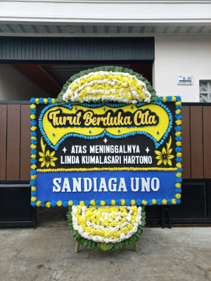 Papan Bunga Duka di Gunungmanik